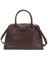 Tiffany & Fred Paris - Classic Leather Dome Satchel - Lyst