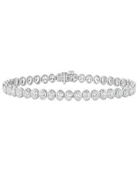 Diana M. Jewels - Diana M. 14K 6.30 Ct. Tw. Lab-Grown Diamond Tennis Bracelet - Lyst