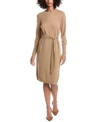 Forte - Wool & Cashmere-Blend Crew Neck Dress - Lyst