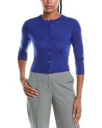 N.Peal Cashmere - Darcie 100% Cashmere Cropped Cardigan - Lyst