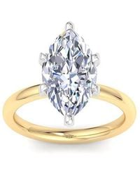SuperJeweler - 14K 4.00 Ct. Tw. Lab-Grown Diamond Ring - Lyst