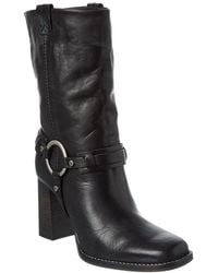 Free People - Hayden Harness Leather Boot - Lyst