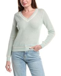 Isla - Flora Open Stitch Cashmere Sweater - Lyst