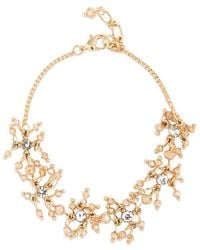 Saachi - Cluster Drop Chain Bracelet - Lyst