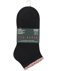 Ted Baker - Set Of 3 Low Cut Sock - Lyst