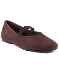 Seychelles - Jude Suede Flat - Lyst