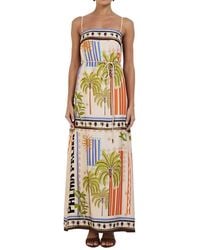 AMINA GLAM - Maxi Dress - Lyst