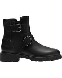 Clarks - Collection Black Leather Boot - Lyst