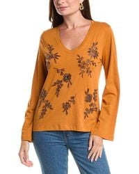 Johnny Was - Kimono Sleeve Beaded T-Shirt - Lyst