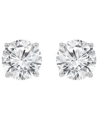 Lab Grown Diamonds - Prong-Set Lab-Grown Diamond Stud Earrings - Lyst