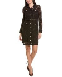 Tahari - Lace Mini Dress - Lyst