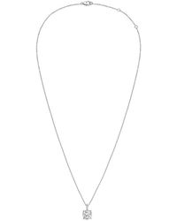 Diana M. Jewels - Diana M. 14K 3.15 Ct. Tw. Lab-Grown Diamond Pendant Necklace - Lyst