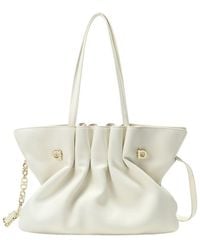 Tiffany & Fred Paris - Soft Pleated Leather Shoulder Tote - Lyst
