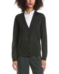 Theory - V-Neck Wool Cardigan - Lyst