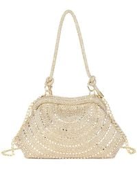 Tiffany & Fred Paris - Rhinestone Crystal Evening Bag - Lyst