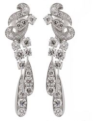 Graff - 18K 10.65 Ct. Tw. Diamond Magnificent Chandelier Drop Earrings (Authentic Pre-Owned) - Lyst