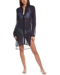 Carmen Marc Valvo - Cover-up Shirt - Lyst