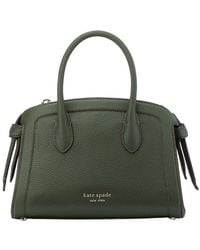 Kate Spade - Knott Mini Zip-Top Leather Satchel - Lyst