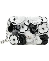 Tiffany & Fred Paris - Full-grain Floral Leather Shoulder Bag - Lyst