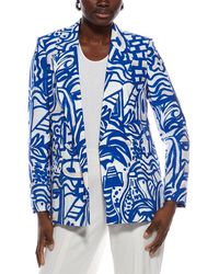 Marc Cain - Printed Blazer - Lyst