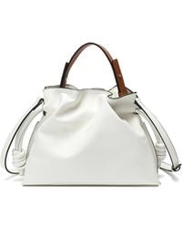 Tiffany & Fred Paris - Woven Leather Top-Handle Crossbody - Lyst