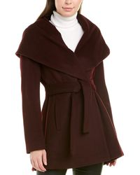 trina turk red coat