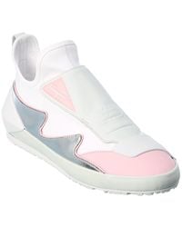 Ferragamo - Nile Neoprene & Leather Sock Sneaker - Lyst