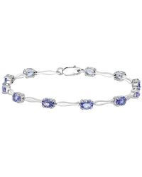 Gemstones - 5.45 Ct. Tw. Tanzanite Link Bracelet - Lyst
