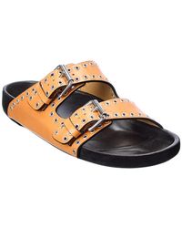 WOMEN FASHION Footwear Sandals Split leather Isabel Marant sandals discount 46% Black 36                  EU 