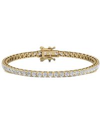 Diana M. Jewels - Diana M. Fine Jewelry 14K 5.00 Ct. Tw. Lab Grown Diamond Tennis Bracelet - Lyst