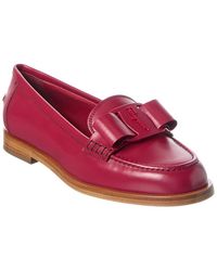 Ferragamo - Vivaldo Leather Loafer - Lyst