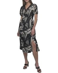 DKNY - Midi Dress - Lyst