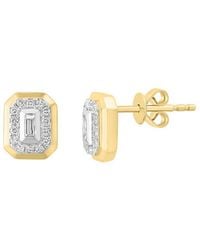 Effy Fine Jewelry - 14K 0.20 Ct. Tw. Diamond Earrings - Lyst