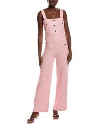 Maje - Tweed Jumpsuit - Lyst