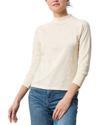 Lilla P - Raglan Mock Neck Shirt - Lyst