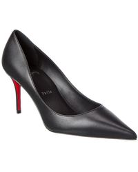 Christian Louboutin - Miss Z 80 Leather Pump - Lyst