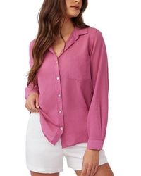 Bella Dahl - Pocket Button Down - Lyst