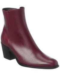 Tod's - Leather Bootie - Lyst