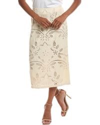 Ted Baker - Bloom Midi Pencil Skirt - Lyst