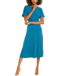 Alexia Admor Synthetic Lana Boatneck Midi Dress - Lyst