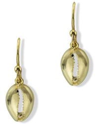 Argento Vivo - 18k Over Silver Cowry Shell Drop Earrings - Lyst