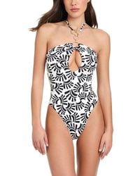 Red Carter - Eyecatcher Keyhole One-Piece - Lyst