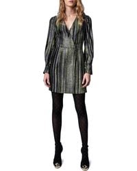 Zadig & Voltaire - Rain Silk-blend Dress - Lyst