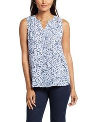 NYDJ - Pintuck Blouse - Lyst