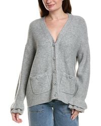 Cece - Ruffle Cuff Cardigan - Lyst