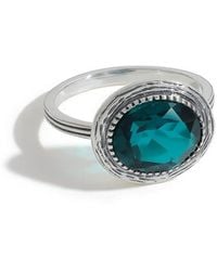 TIRAMISU - Plated 4.00 Ct. Tw. London Doublet Quartz Solitaire Ring - Lyst