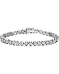 Genevive Jewelry - Silver Bracelet - Lyst