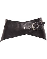 Isabel Marant - Calf Leather Ring Belt (Authentic Pre-Loved) - Lyst