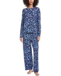 DKNY - 2Pc Top & Pant Sleep Set - Lyst