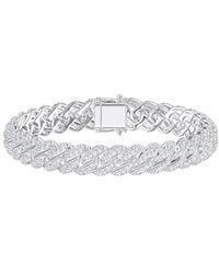 Lab Grown Diamonds - 14K 6.25 Ct. Tw. Lab-Grown Diamond Fashion Bracelet - Lyst